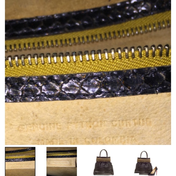 Nancy Gonzalez python bag - Picture 4 of 4
